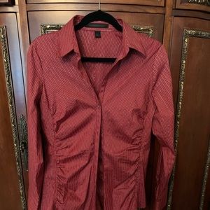 Express glitter fitted top